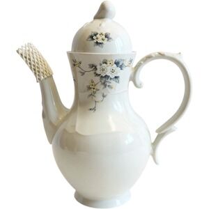 Royal Doulton Lausanne Coffee Pot The Moselle‎ TC 1142 Floral Porcelain